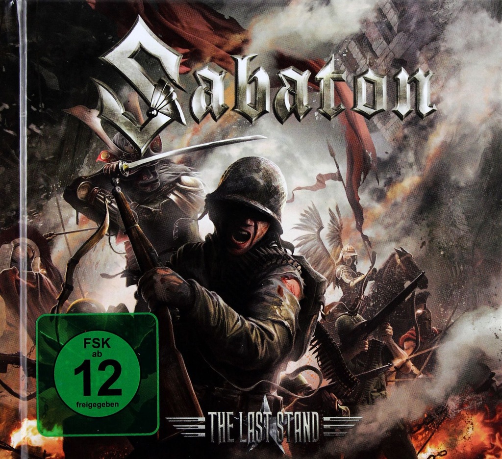 SABATON THE LAST STAND (CD+DVD) 6719018997 oficjalne archiwum Allegro