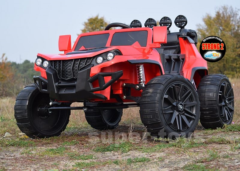 NAJMOCNIEJSZE Auto TERENOWE na akumulator! 2xAKU