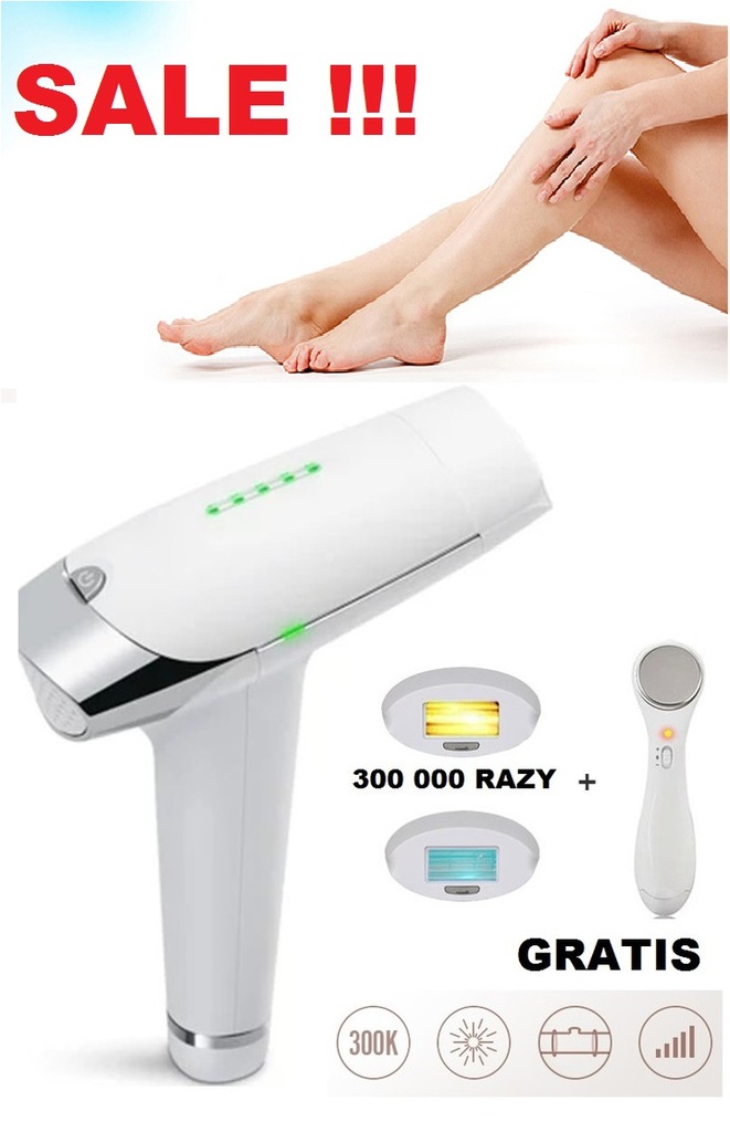 DEPILATOR LASEROWY IPL LESCOLTON 300000+ GRATIS 7427622560