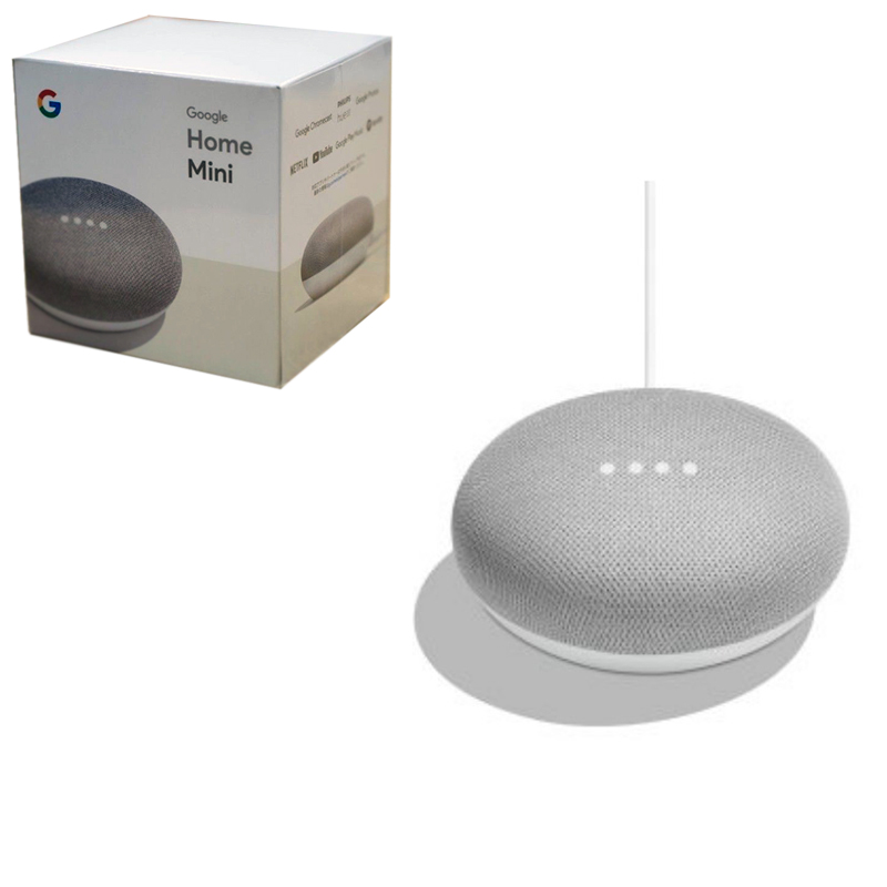 NOWY INTELIGENTNY GŁOŚNIK GOOGLE HOME MINI SILVER 7188436976