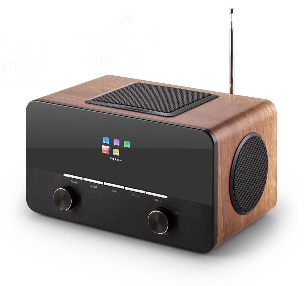 Auna Radio 2.1 DAB+ DAB WiFi USB D165 7436748497
