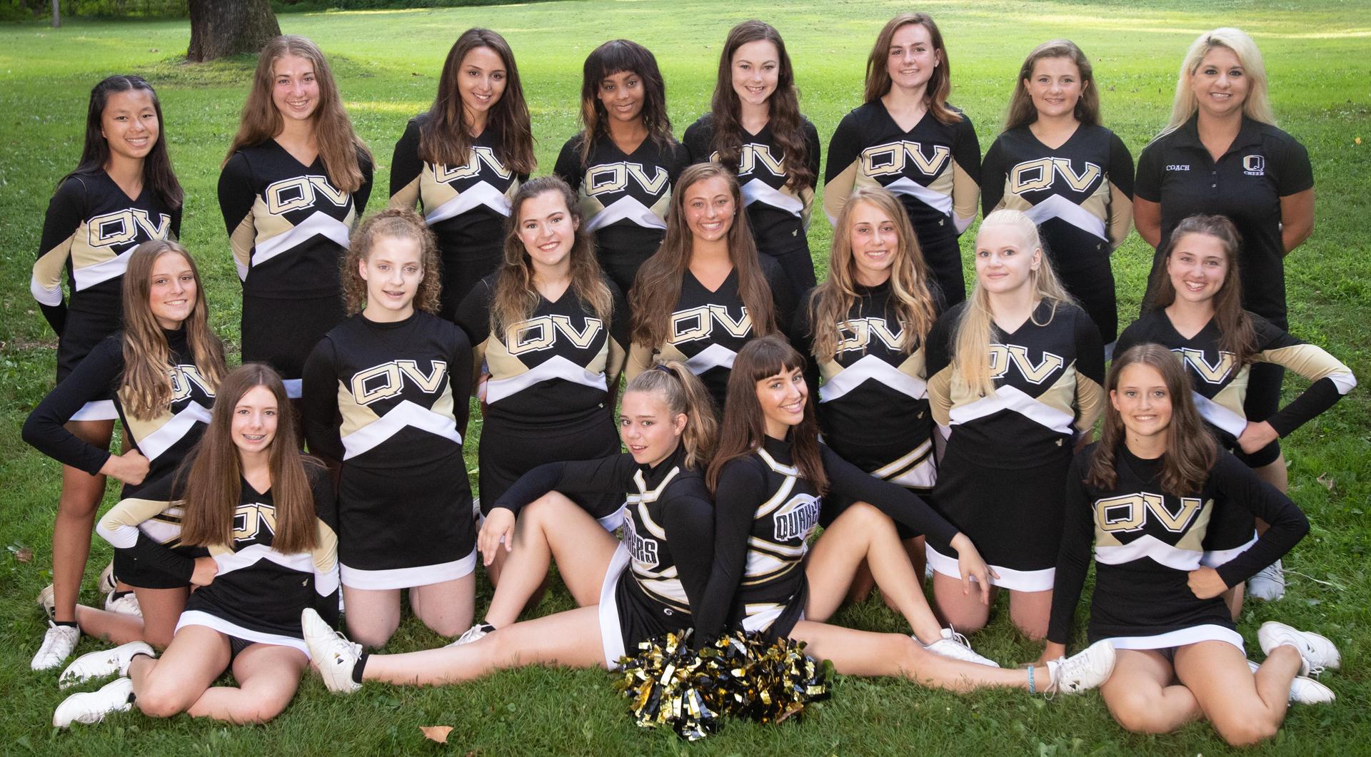 Cheerleading High School Cheerleading Quaker Valley School District