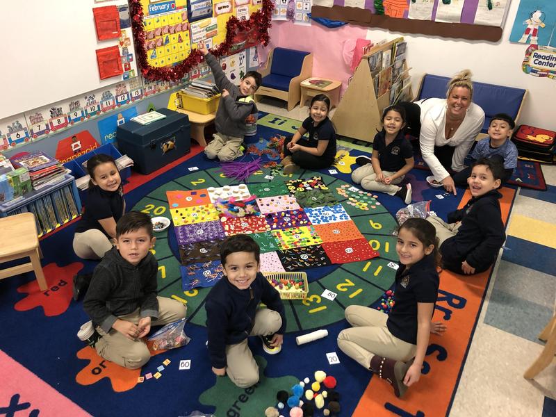 Ms. Hennessey's Class Celebrates 100 Days of School Hudson Elementary