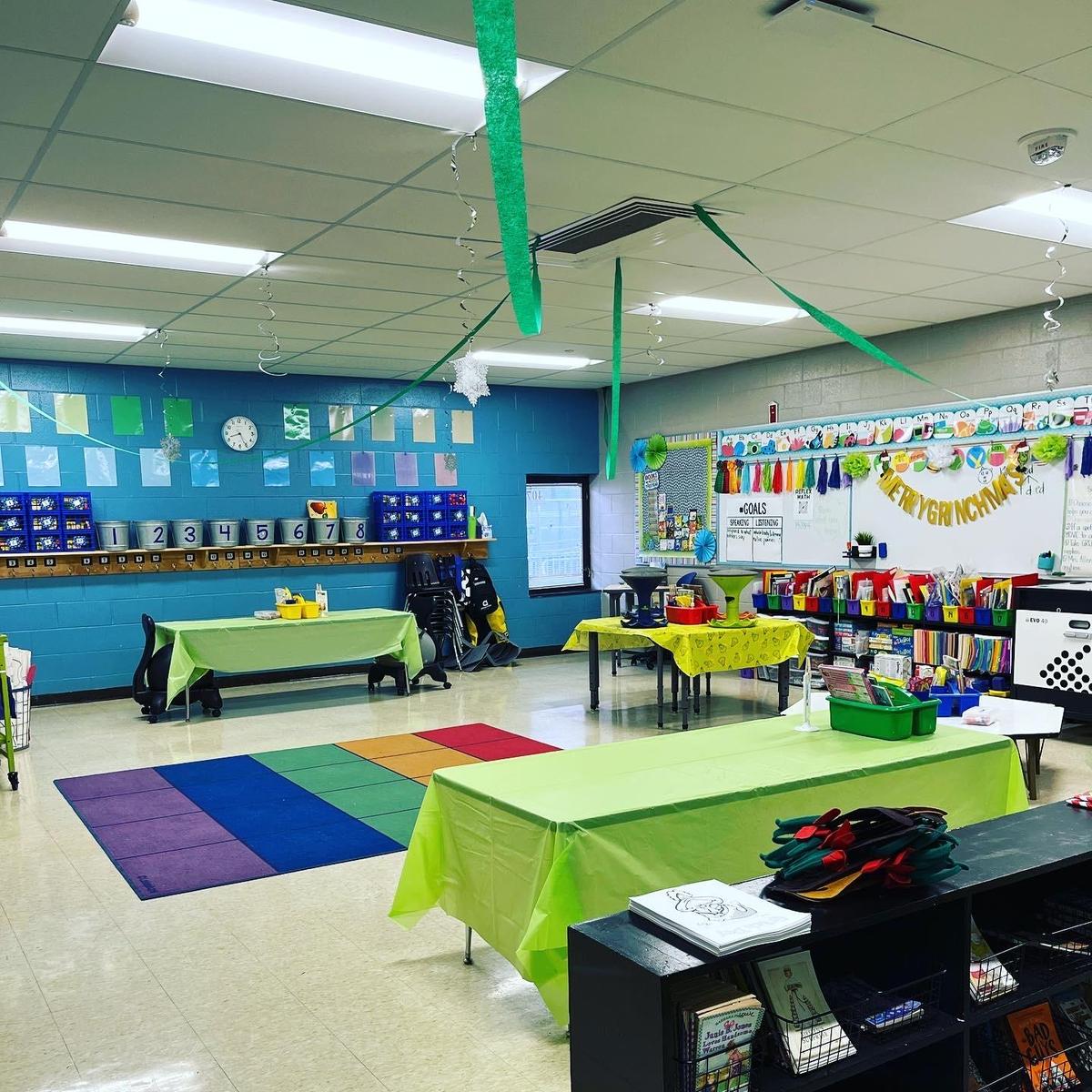 Laura Allen makes first grade magical. Dogwood Elementary School