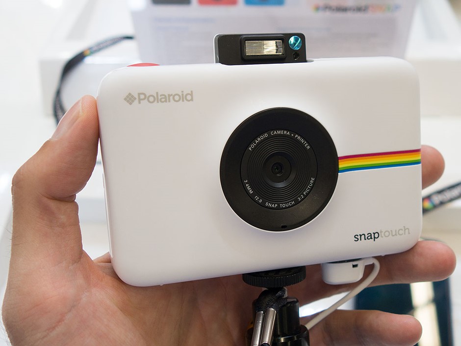 Polaroid puts Snap Touch digital instant camera on display Digital