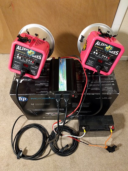 DIY Strobe Power Pack Issues w/Multiple Lights: Studio and Lighting