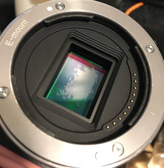 Is This Sensor Damaged or Salvageable? Sony Alpha / NEX Emount (APSC