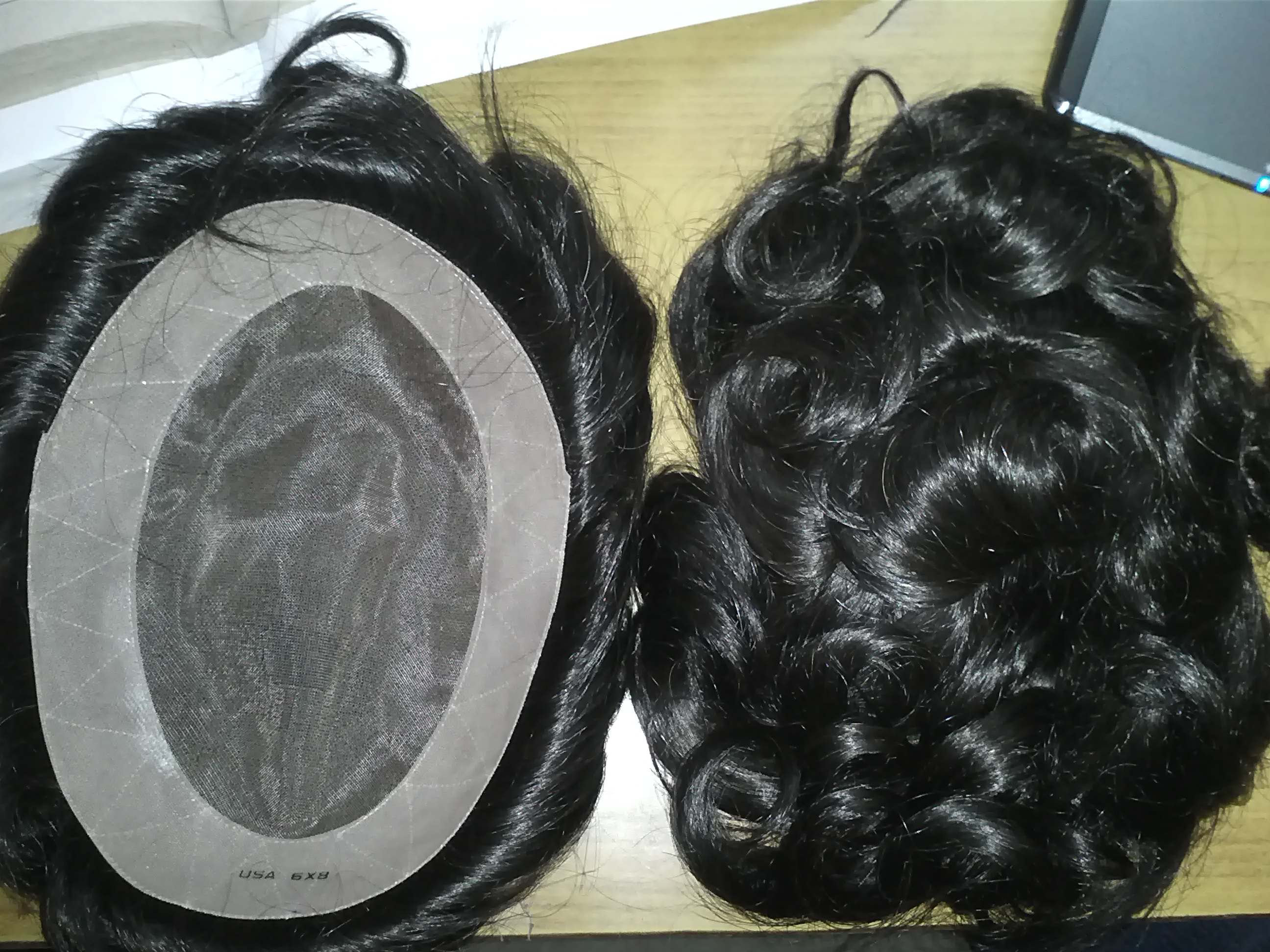 Black Men Hair Patches Wig, For Parlour, Rs 5000 /piece Gaurav Wig