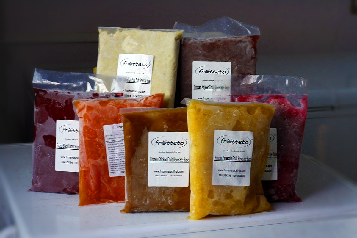 Frozen Fruit Pulp at Rs 200/pack फ्रोजन फ्रूट पल्प, जमा हुआ फलों का