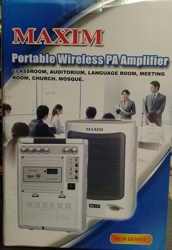 Portable Amplifier Wireless Amplifier Latest Price, Manufacturers