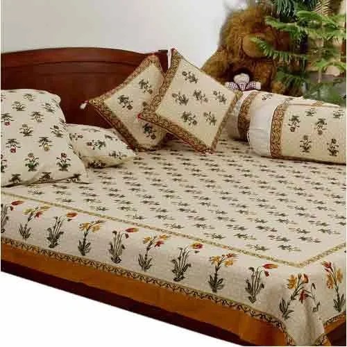 Cotton floral print Double Bed Sheet Set, For Home at best price in