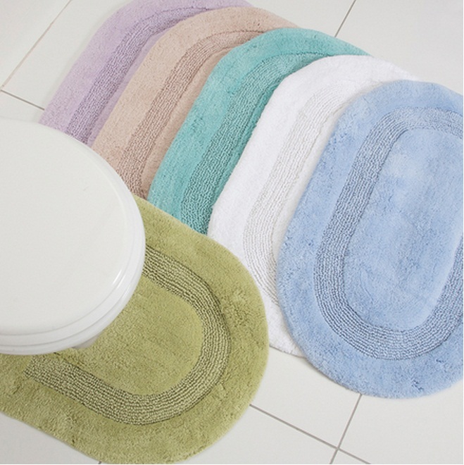 Oval Shape Bath Mat, टफ्टेड बाथ मैट in Sainik Farms, New Delhi , R. R