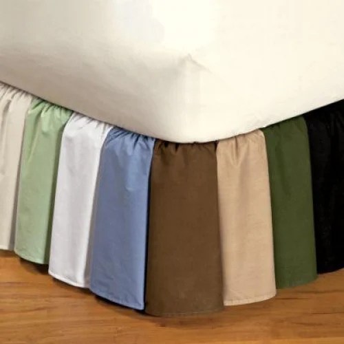 Split Corner Tailored Bed Skirt at best price in Indore by SRP Linen