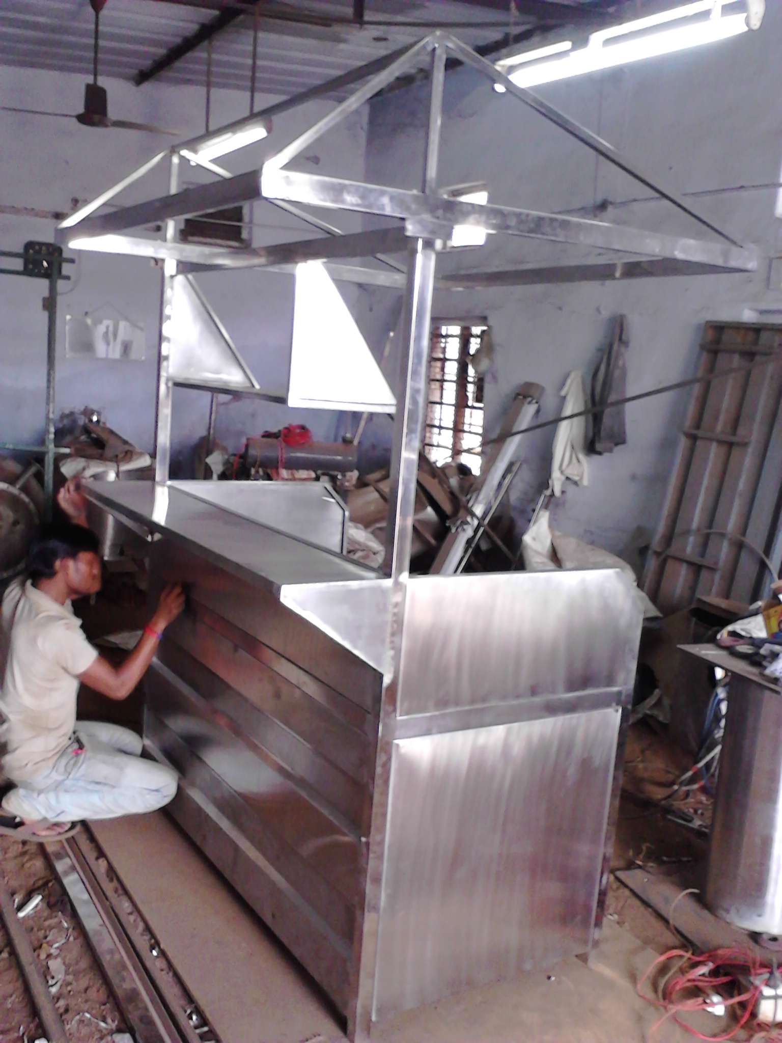 Food Preparation Counter, Food Display Counter, hot display counter