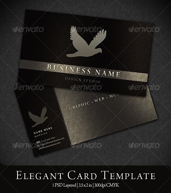Elegant Business Card GraphicRiver