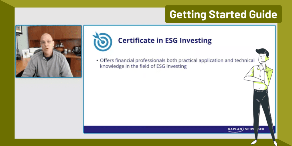 Kaplan Schweser Launches Certificate In ESG Investing Course (InDepth