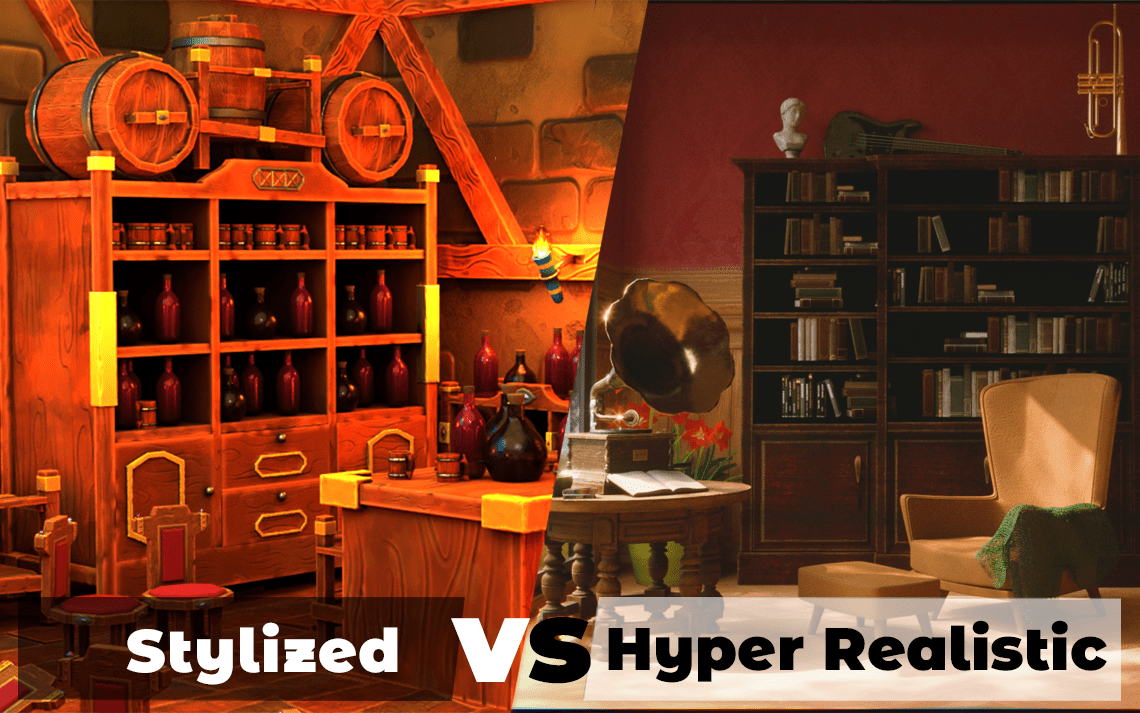Stylized vs HyperRealistic What’s our take on Game Art