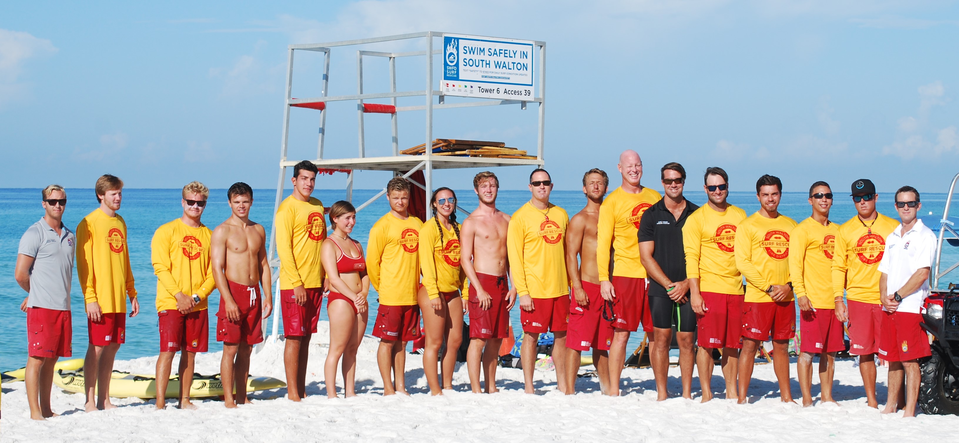 Lifeguards Take to the Beach 30A TV Information, Entertainment