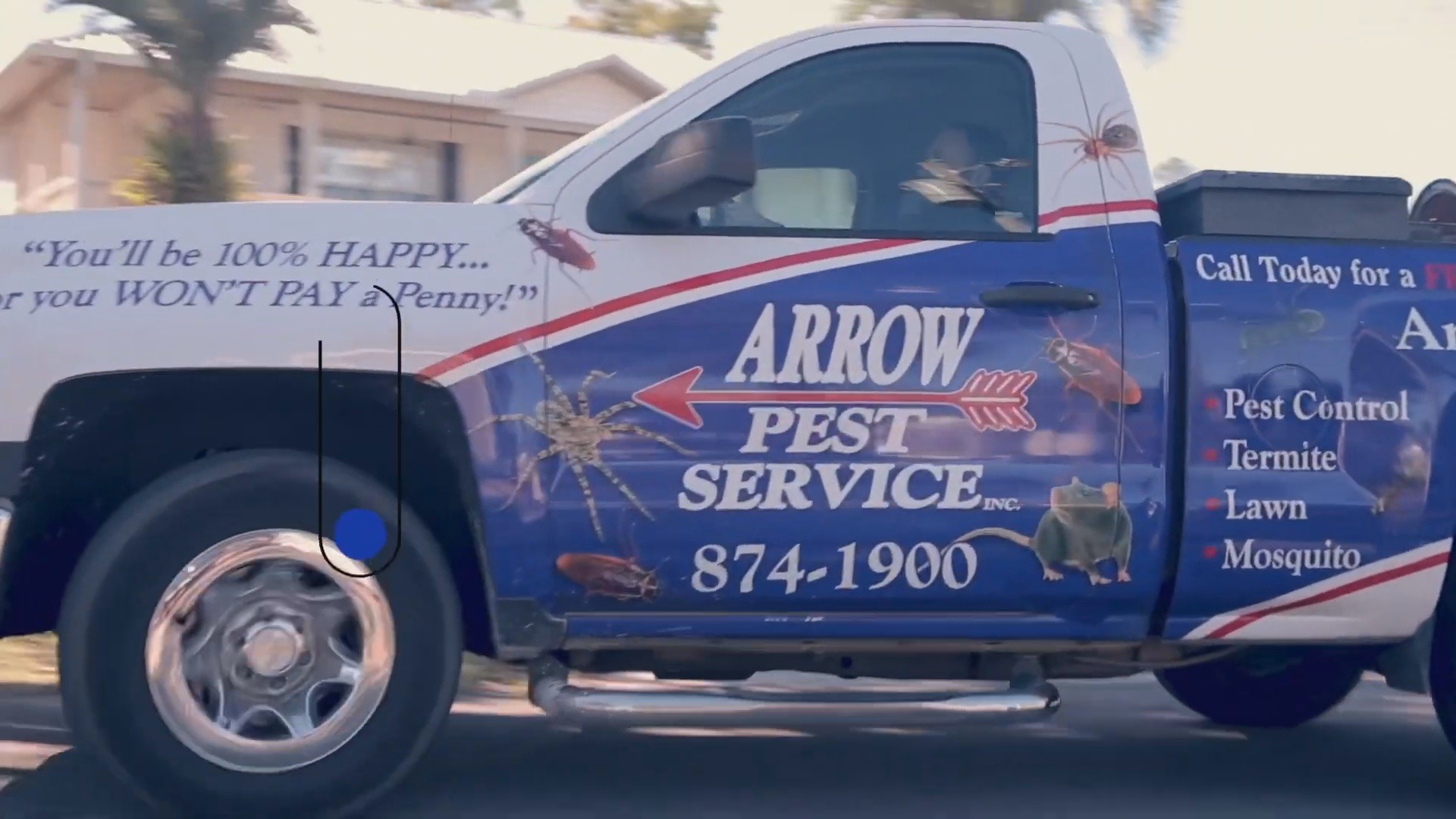 ARROW Pest Control Service FREE Inspection COMMERCIAL Streaming TV