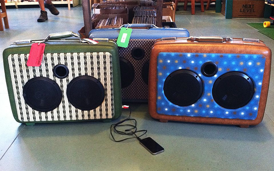Sonic Suitcases at Central Square Records in Seaside 30A