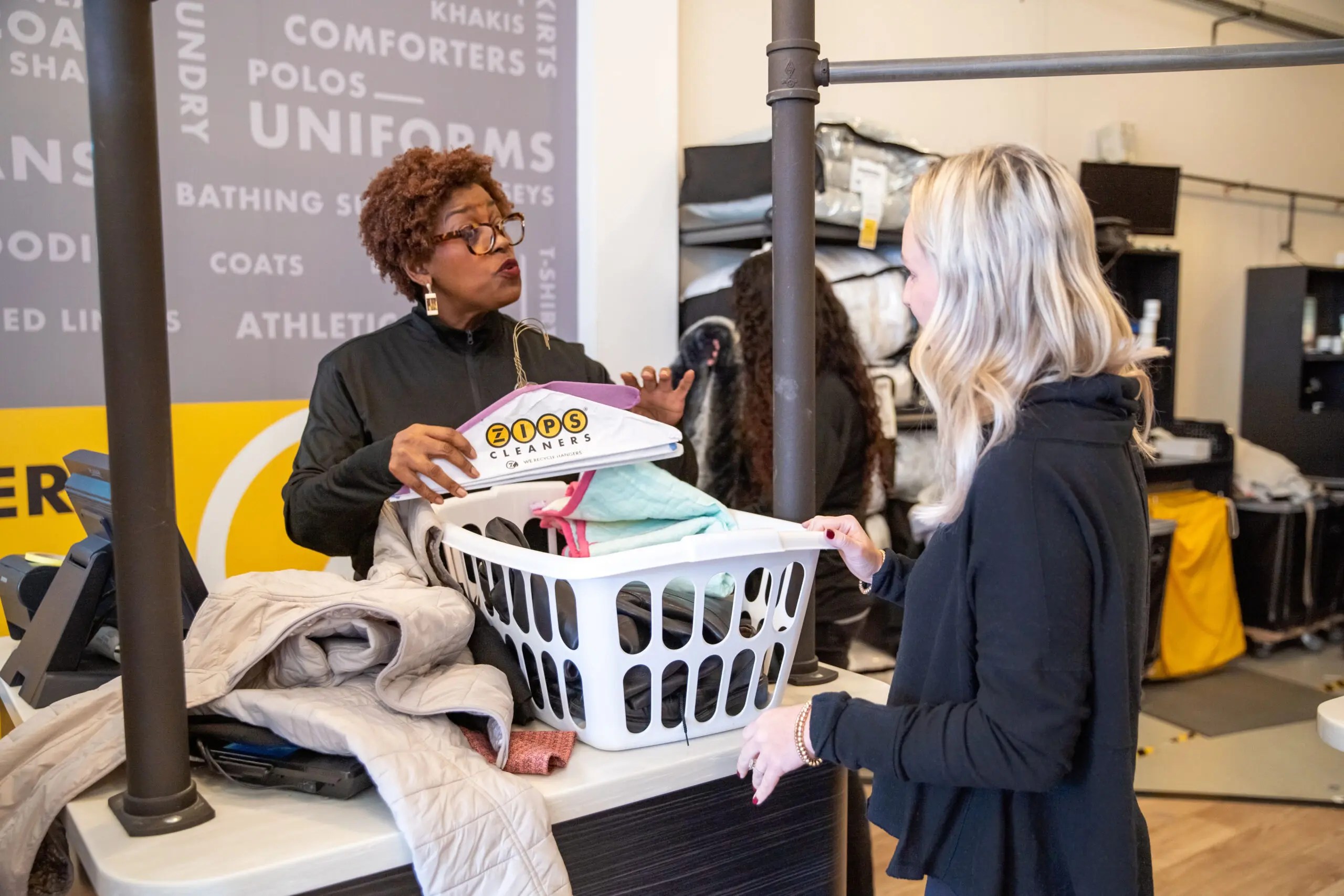 Our New Wash N' Fold Service ZIPS Cleaners