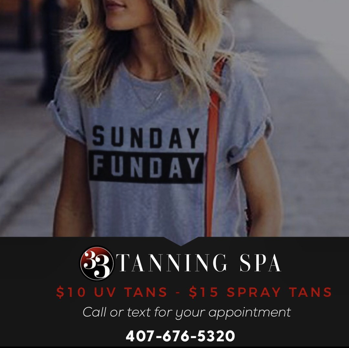 Specials 33 Tanning Spa