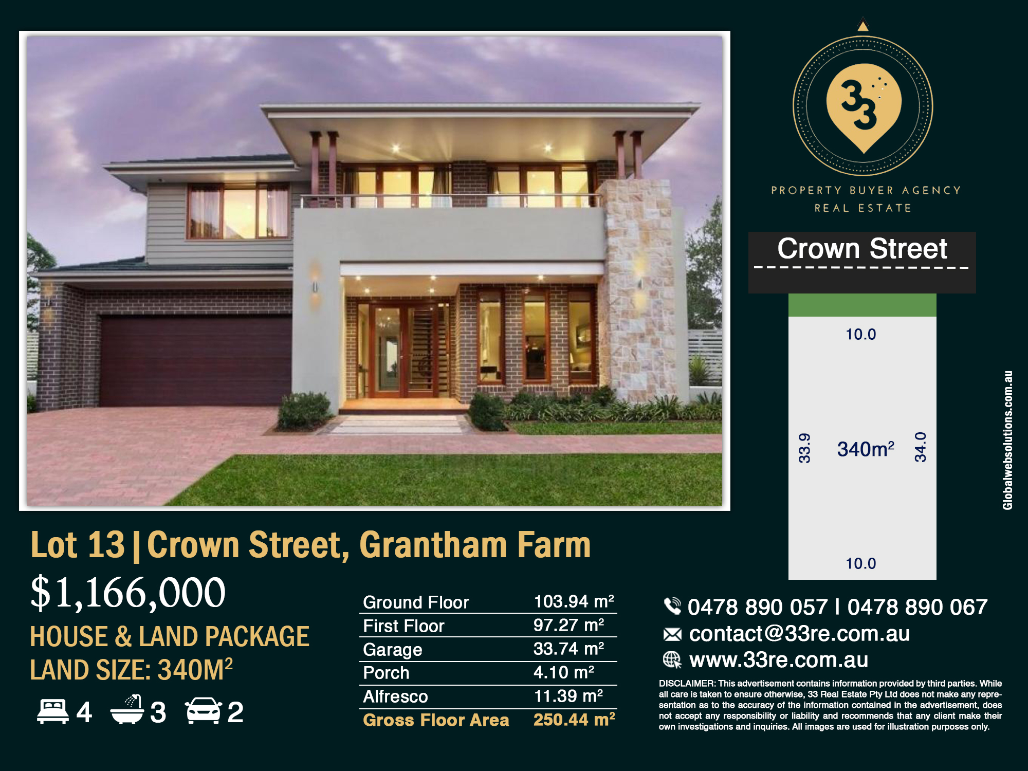 Grantham Farm Home and Land Packages 33RE