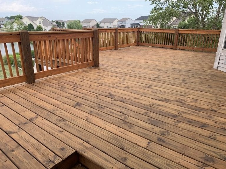 How Much Stain Do I Need for My Deck? Deck Stain Coverage Per Gallon
