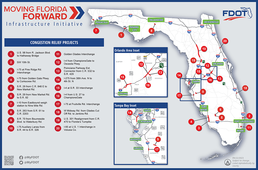 FDOT announces plan to widen I75 in Marion County, contruction set to