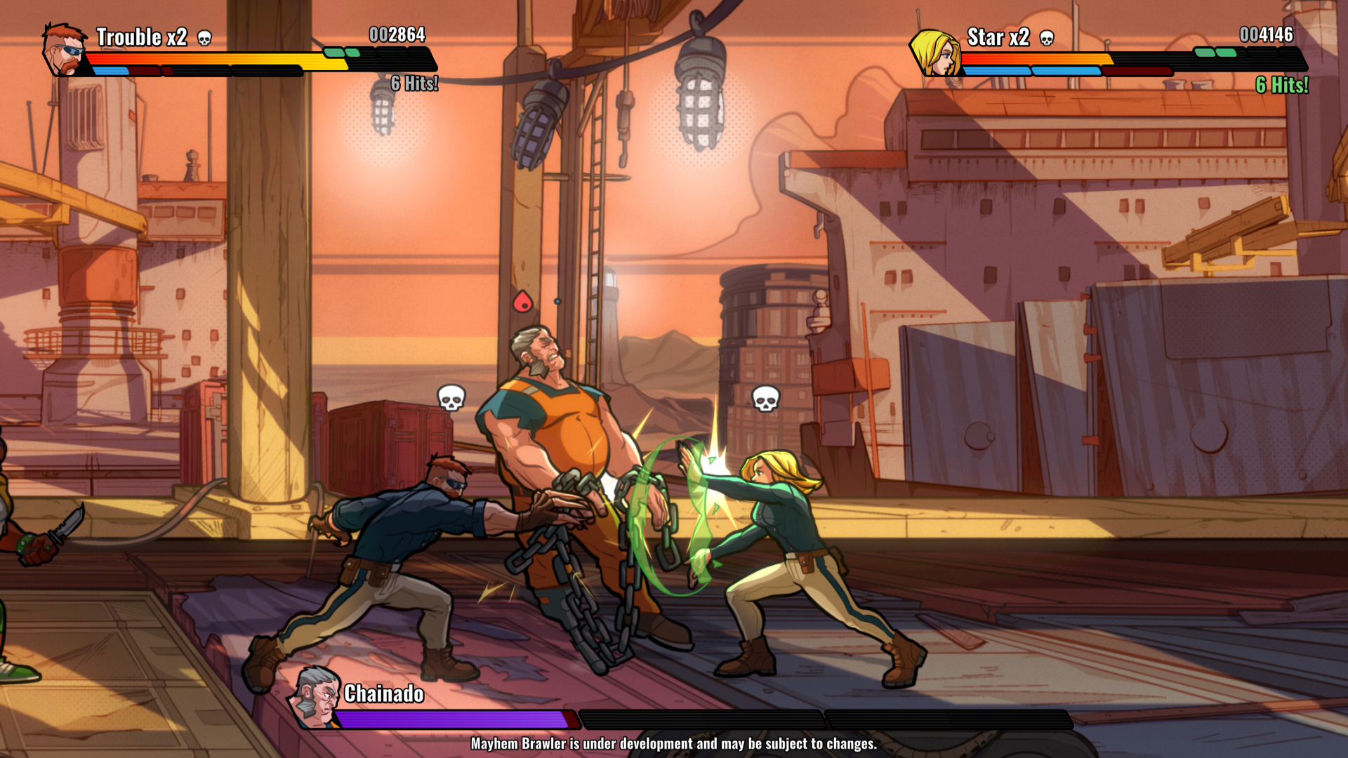 PS4 Mayhem Brawler Beat'em Up TBA 2021 SpazioGames Forum