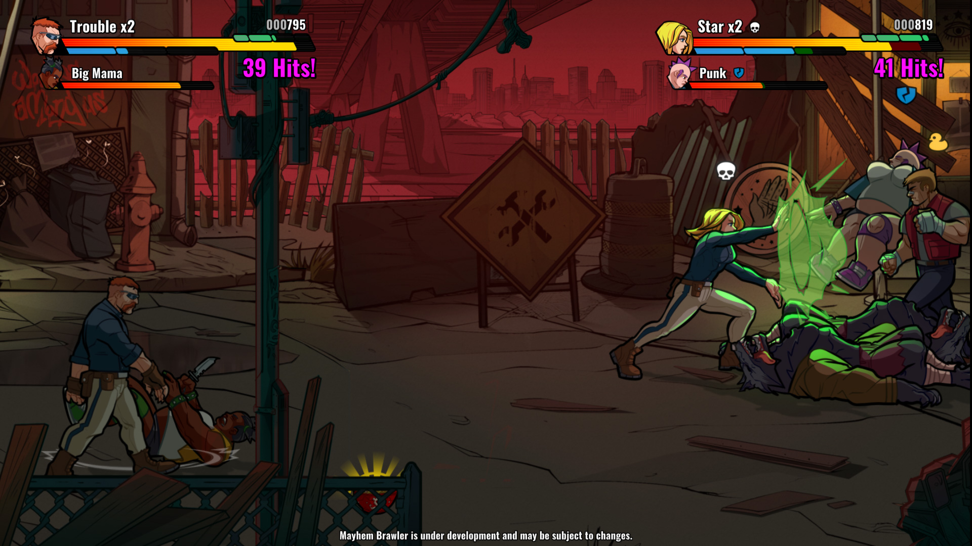 PS4 Mayhem Brawler Beat'em Up TBA 2021 SpazioGames Forum