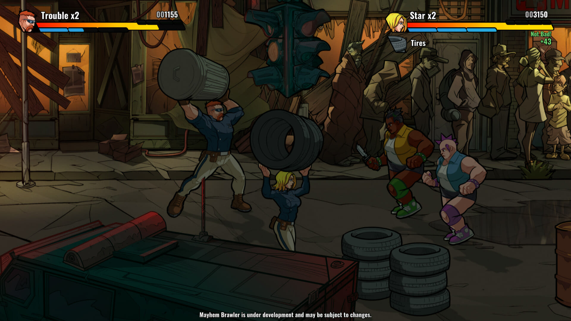 PS4 Mayhem Brawler Beat'em Up TBA 2021 SpazioGames Forum