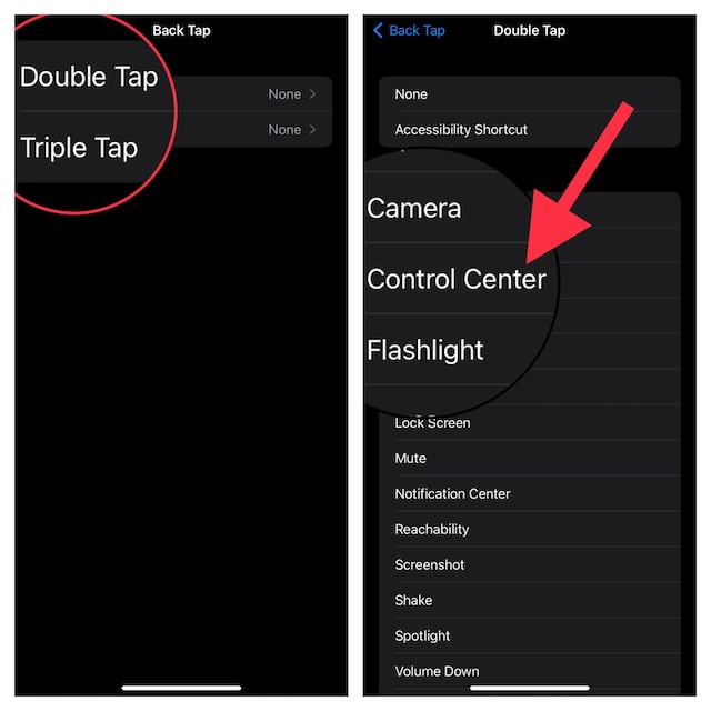Access Control Center without Touching Your iPhone's Screen