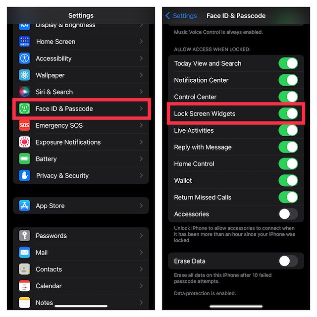 13 Ways to Fix Lock Screen Widgets Not Working on iPhone