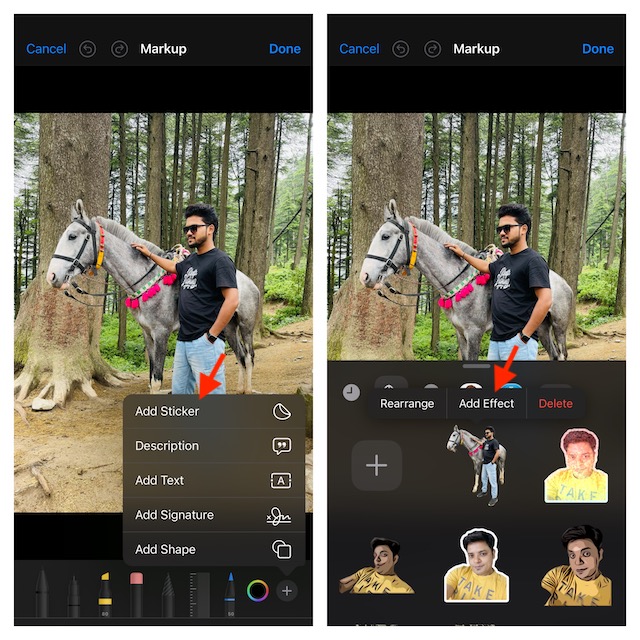 How to Use iOS 17 Live Stickers in WhatsApp on your iPhone