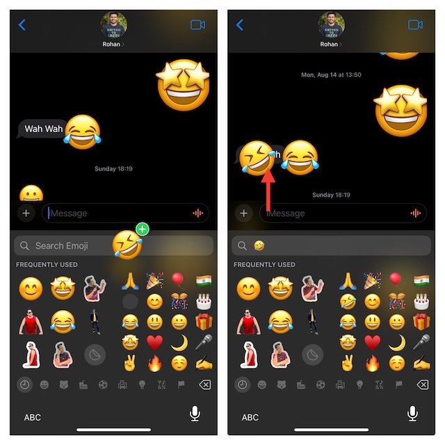 How to Use Emojis As Stickers in iOS 18 on iPhone and iPad
