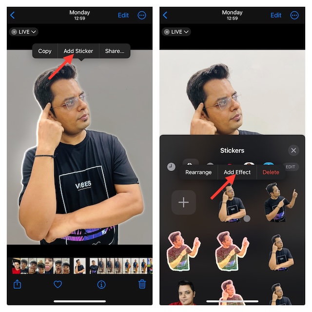 How to Convert a Live Photo into a Static Sticker in iOS 17