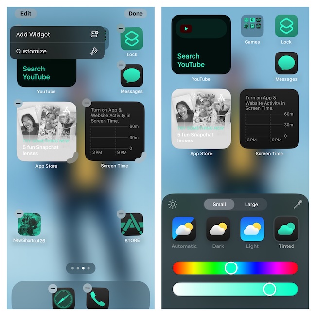 How to Change and Customize iPhone App Icons Color in iOS 18