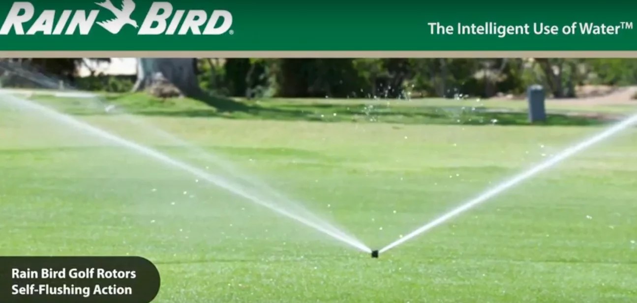 How Rain Bird's SelfFlushing Action Ensures Rotors are Built to Last