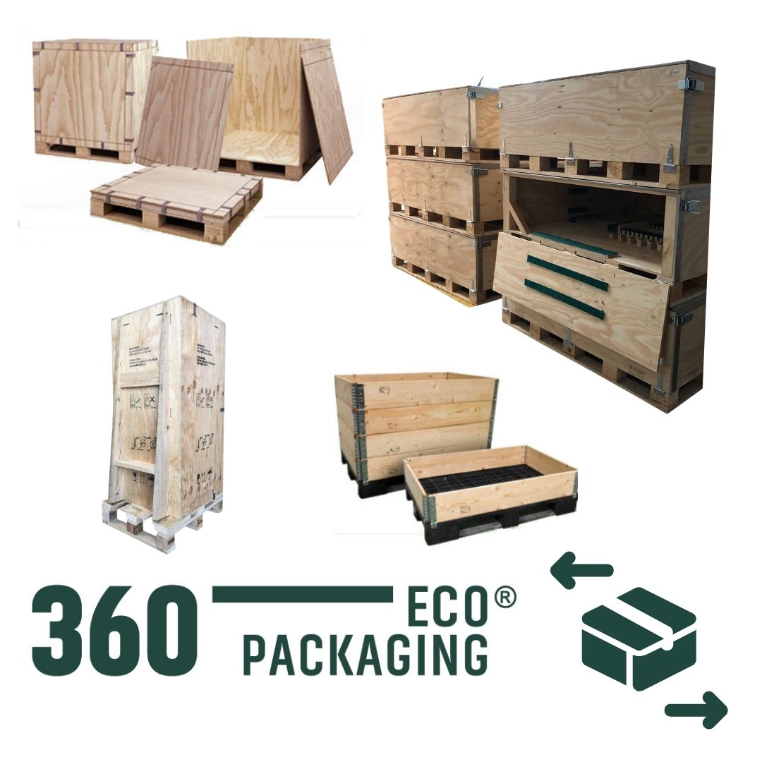 Types of Returnable Packaging (I) Wooden Packaging 360ecopackaging