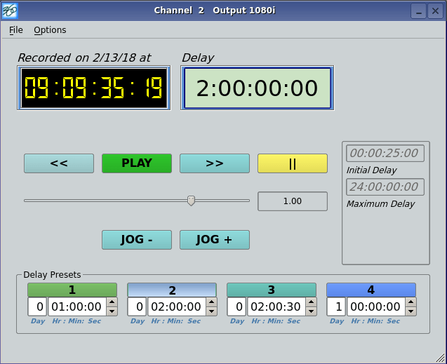 360 Systems TSS2470II Variable Time Delay