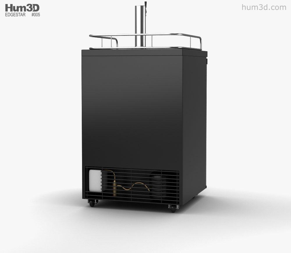 Edgestar KC3000 Kegerator 3D model Download Appliances on