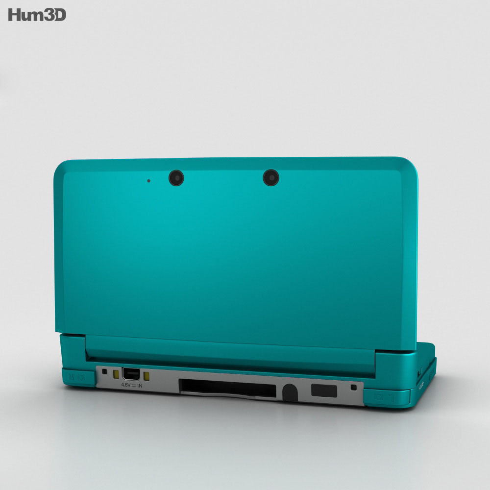 Nintendo 3DS 3D model Download Game Console on