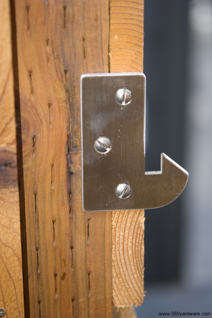 Stainless Steel Strike Plate Catch for Modern Gate Latches 360 Yardware