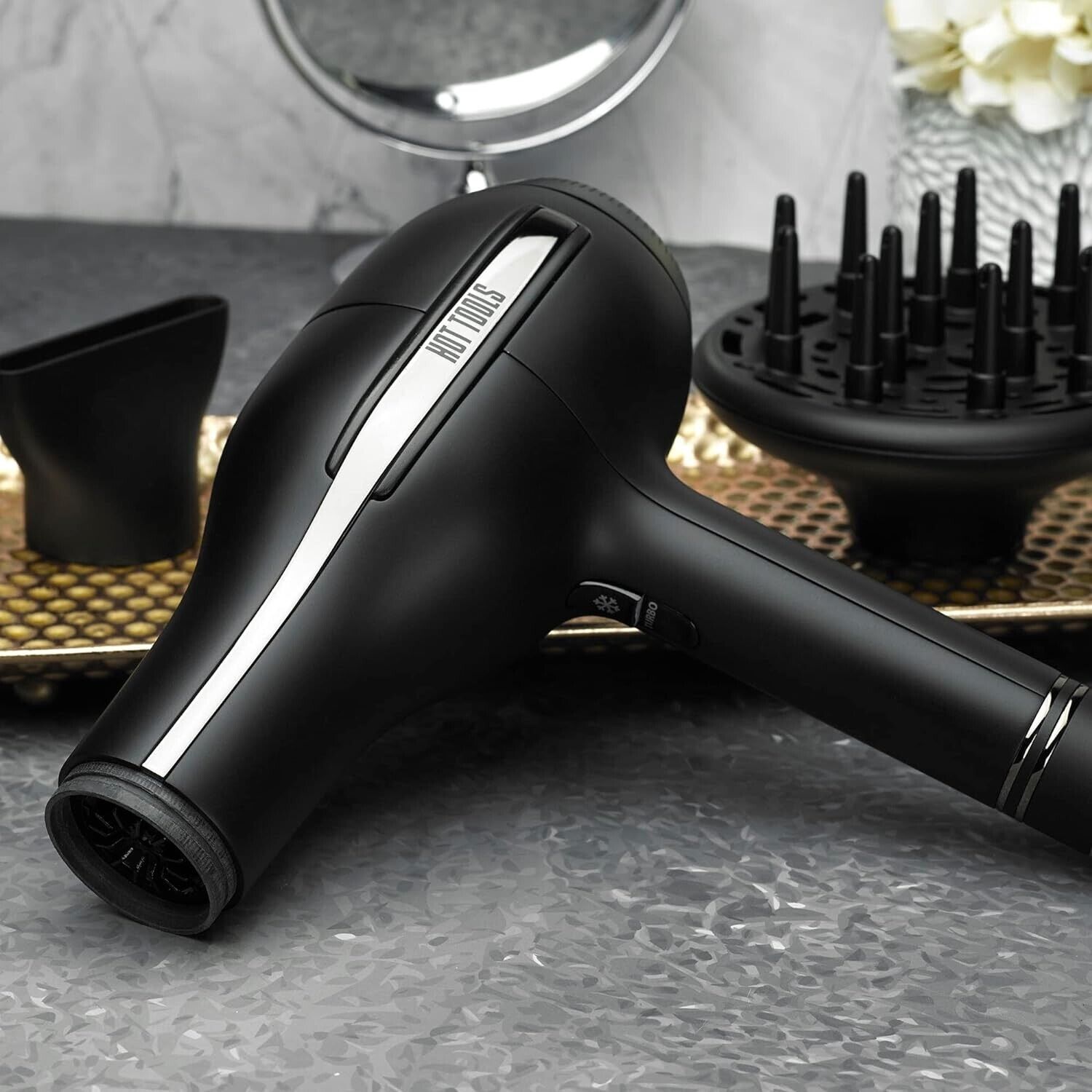 Hot Tools Pro Artist Black Gold Collection Pro 2000 Watt Ionic Salon