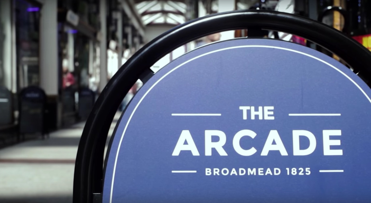 The Arcade in Broadmead Serving shoppers since 1825