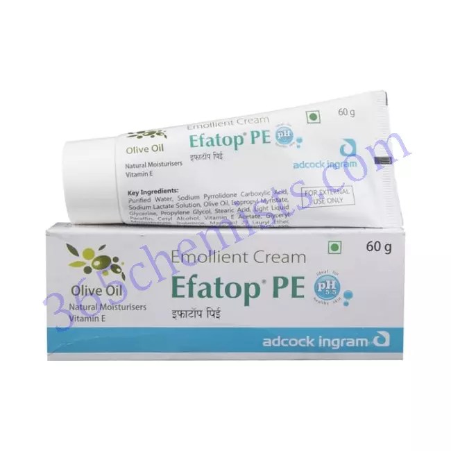 Efatop Pe Cream emollient (60gm) USA 5 to7 days Delivery