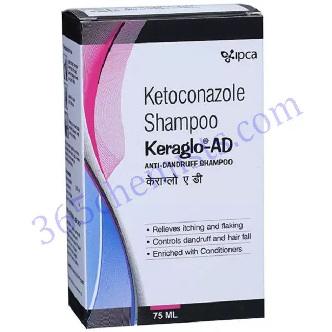 KeragloAD Shampoo Ketoconazole (2 w/v) 365chemists