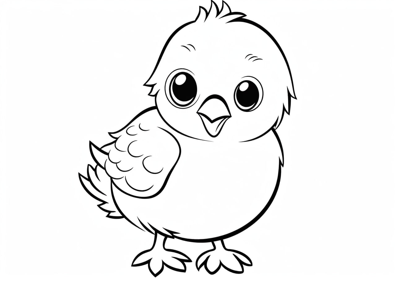 Baby chicks ??? Coloring Pages Free & Printable