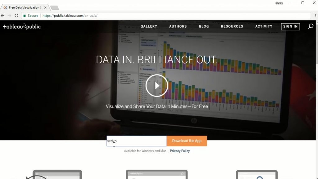 Download Tableau Public in three simple steps 365 Data